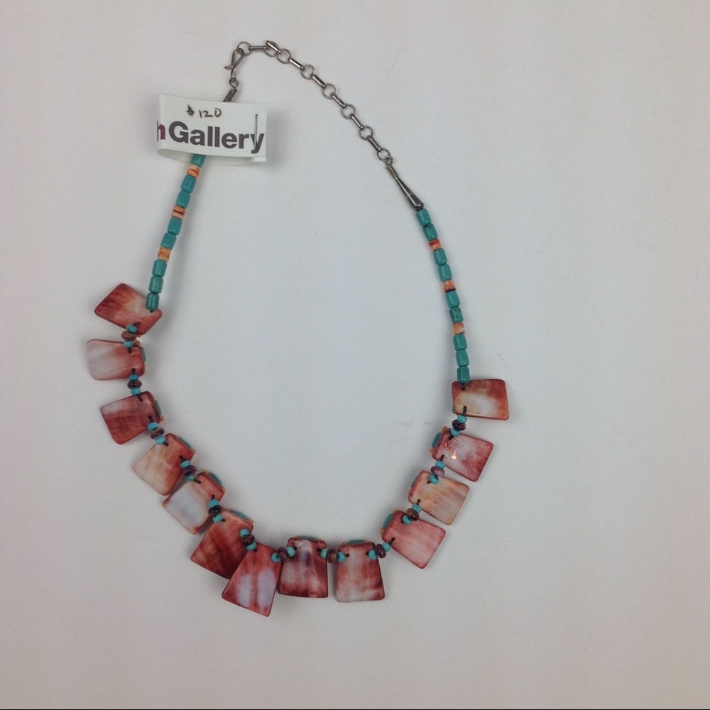 NWOT. Navajo Artist Made Necklace - Picture 4 of 5